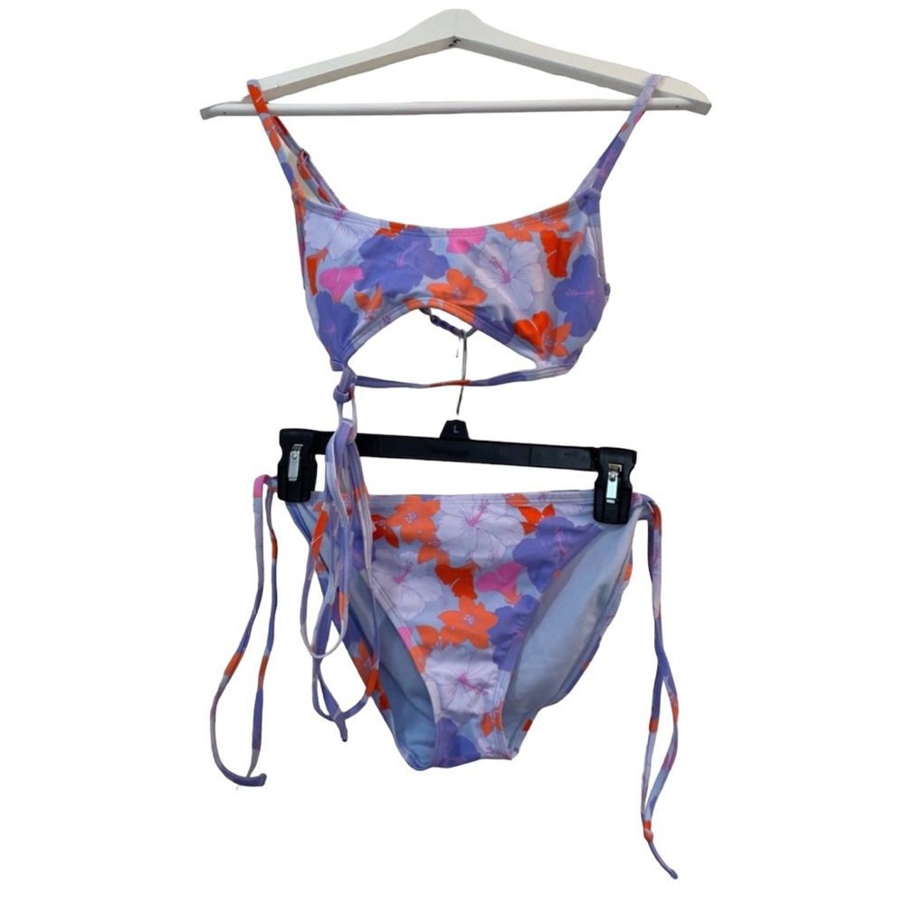 Ninety-Nine Blue Flower Bathing Suit